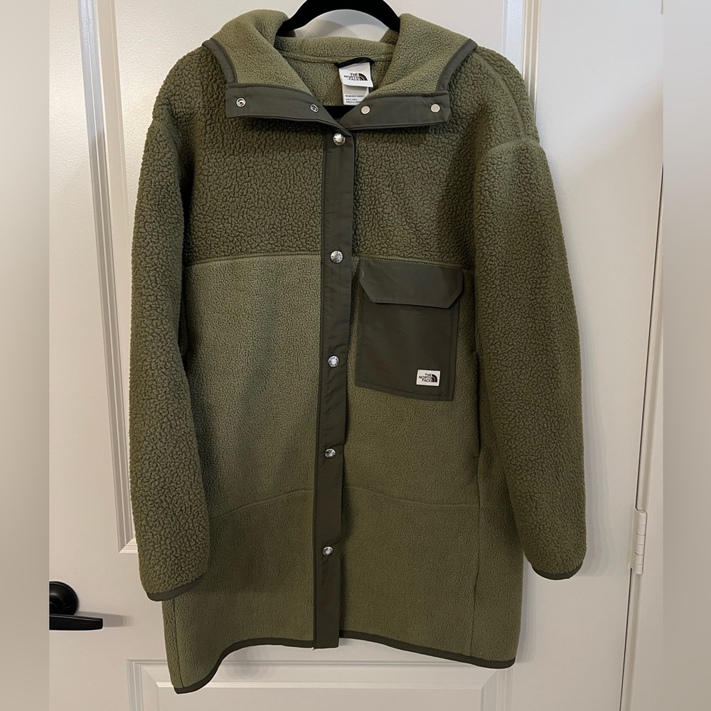 North Face, Sherpa button up jacket